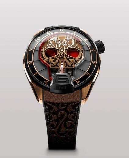 HYT 513-CB-43-RF-MV SKULL 51 MM Replica watch